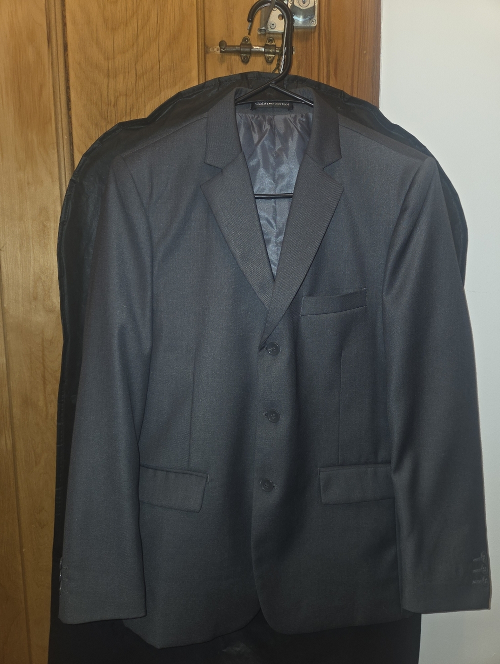 Boys GRAY Three-Button Blazer by
